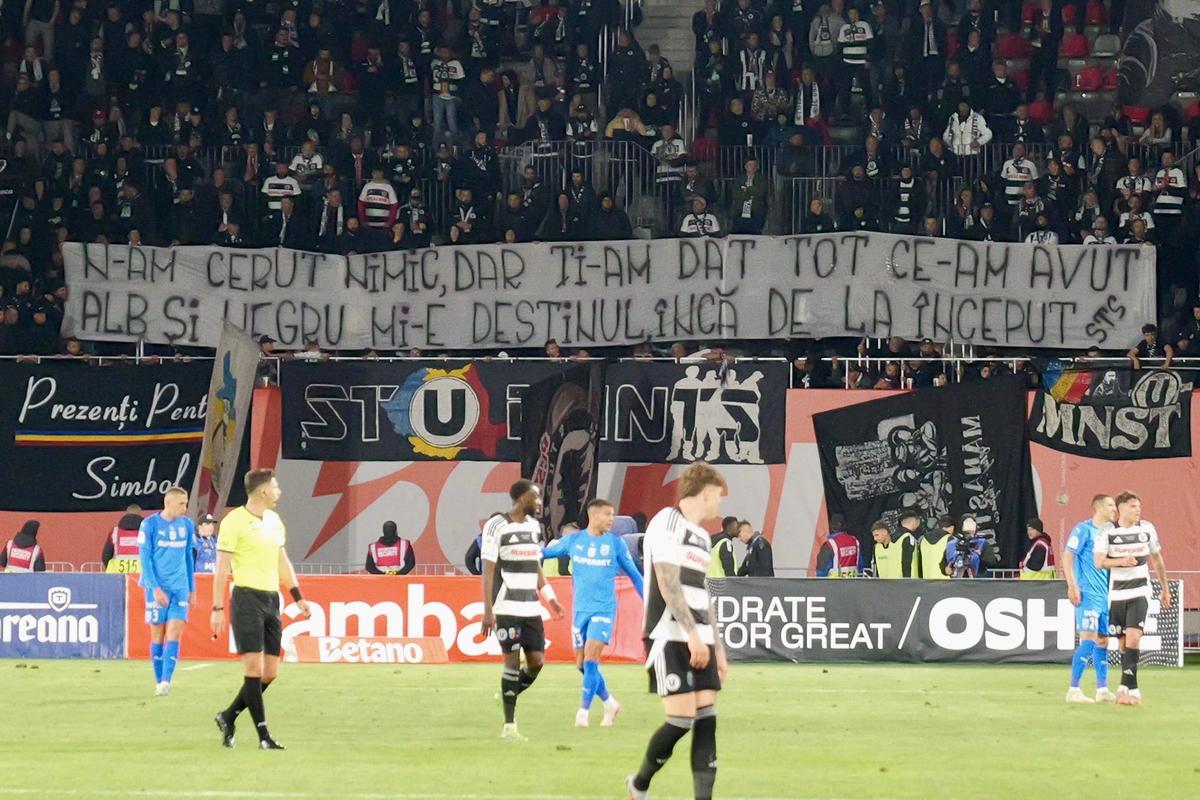 Mesajele de la U Cluj - Craiova, în finala Cupei României
