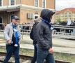 Mihai Rotaru a sosit la Sibiu alături de suporteri, înainte de U Cluj - Craiova. Foto: Andrei Crăiţoiu (GSP)