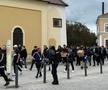 Suporterii Craiovei au plecat spre Sibiu