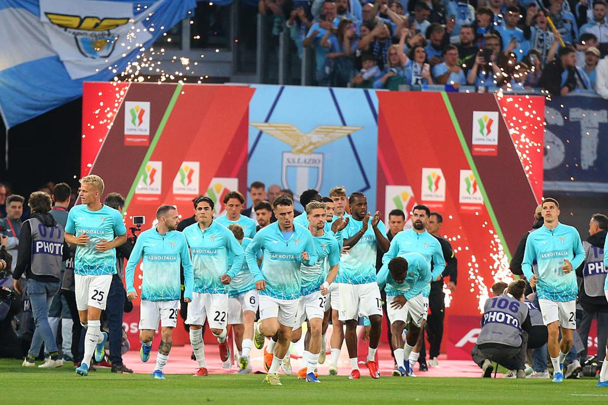 Imagini înainte de Lazio - Inter