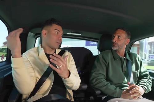 Casemiro, în mașină cu Rio Ferdinand