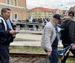 Mihai Rotaru a sosit la Sibiu alături de suporteri, înainte de U Cluj - Craiova. Foto: Andrei Crăiţoiu (GSP)