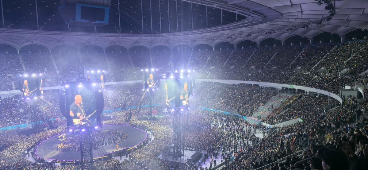 Arena Națională la concertul Metallica