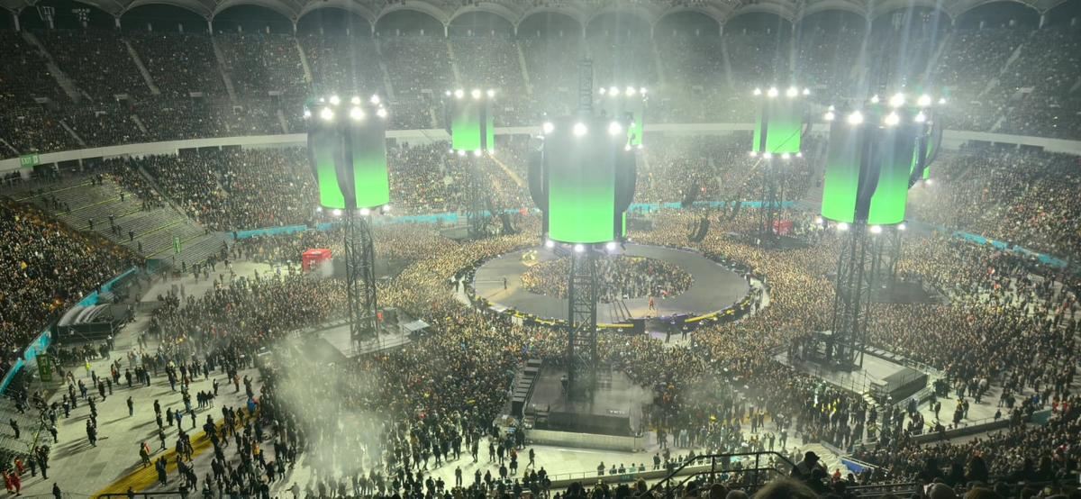 Arena Națională la concertul Metallica