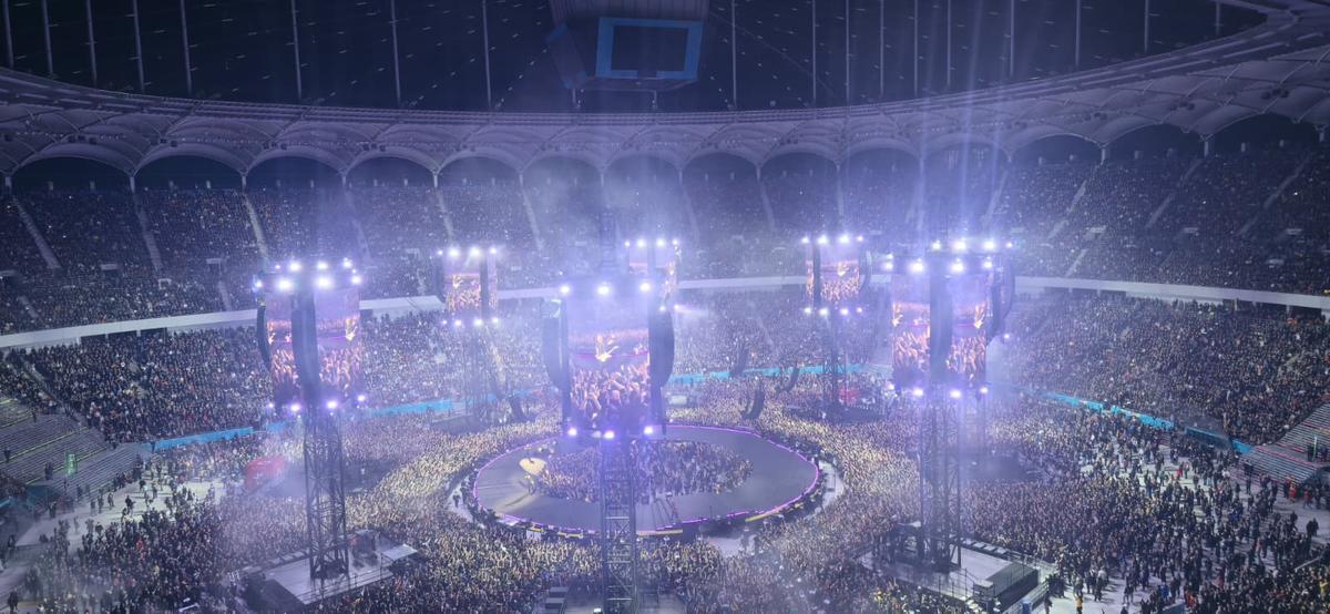 Arena Națională la concertul Metallica