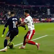 Girona - Real 1-1: golul Gironei a venit într-o fază în care oaspeții au acuzat fault în atac la Kylian Mbappe