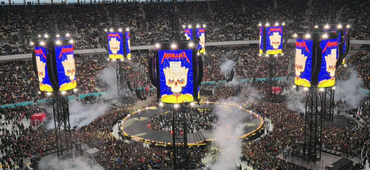 Arena Națională la concertul Metallica