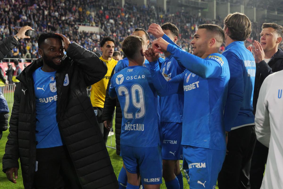 Cum a sărbătorit Universitatea Craiova triumful din Cupa României