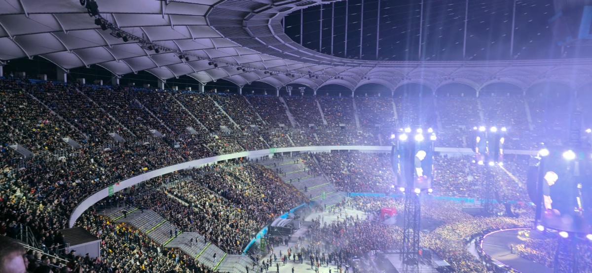 Arena Națională la concertul Metallica