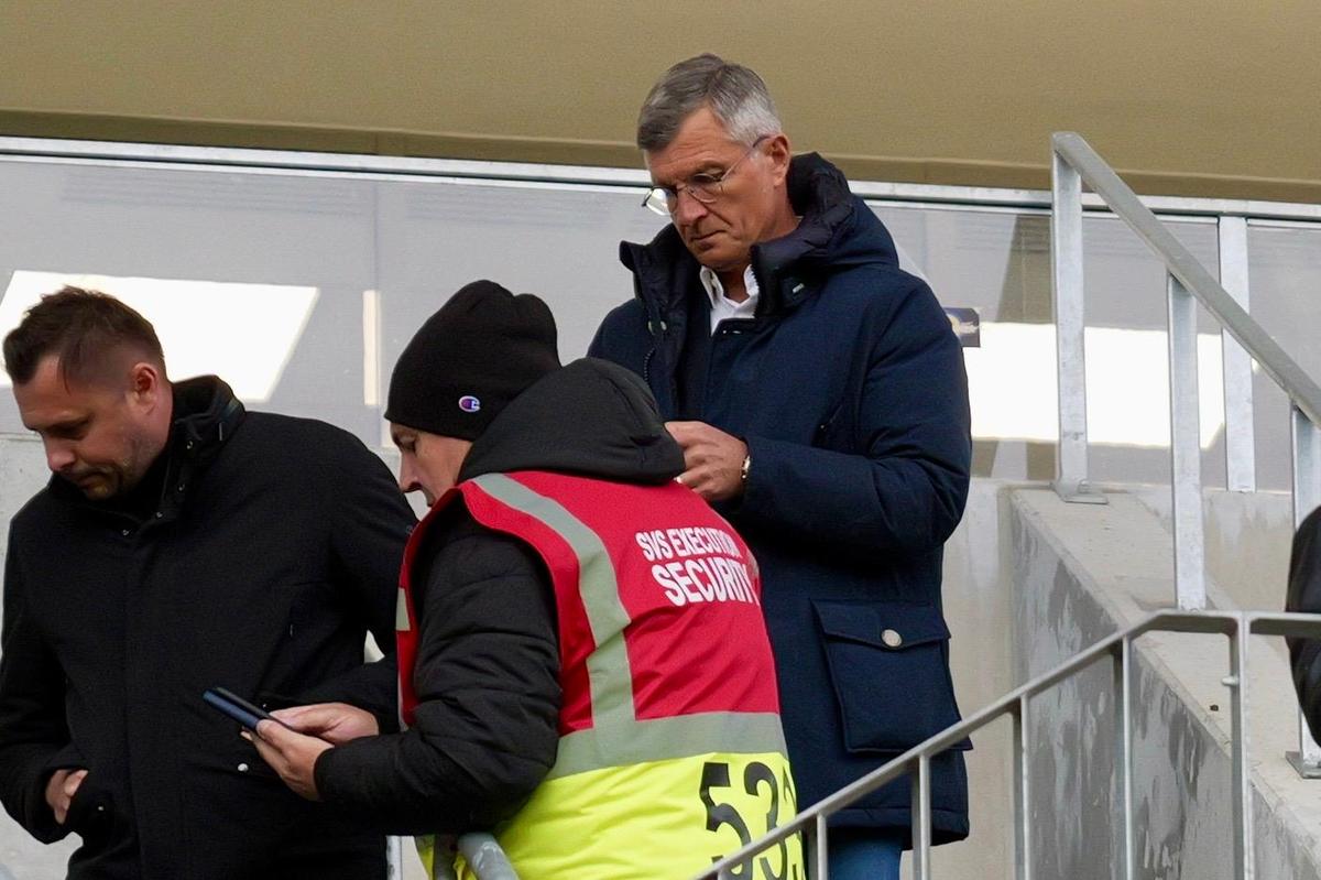 Imagini cu fanii în stadion la Sibiu, înainte de U Cluj - Universitatea Craiova