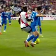 Presupus penalty neacordat în Rayo - Real 0-0: minutul 47, Guler împins de Pathe Ciss