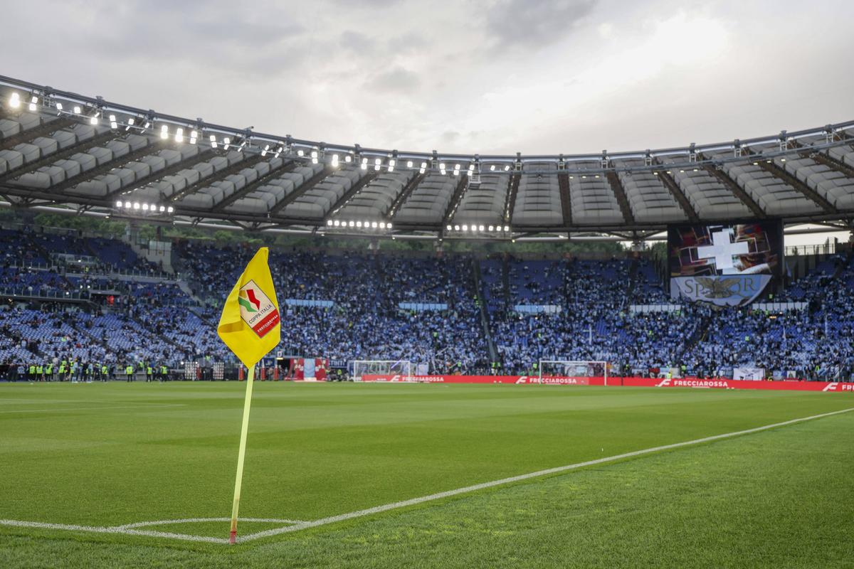 Imagini înainte de Lazio - Inter