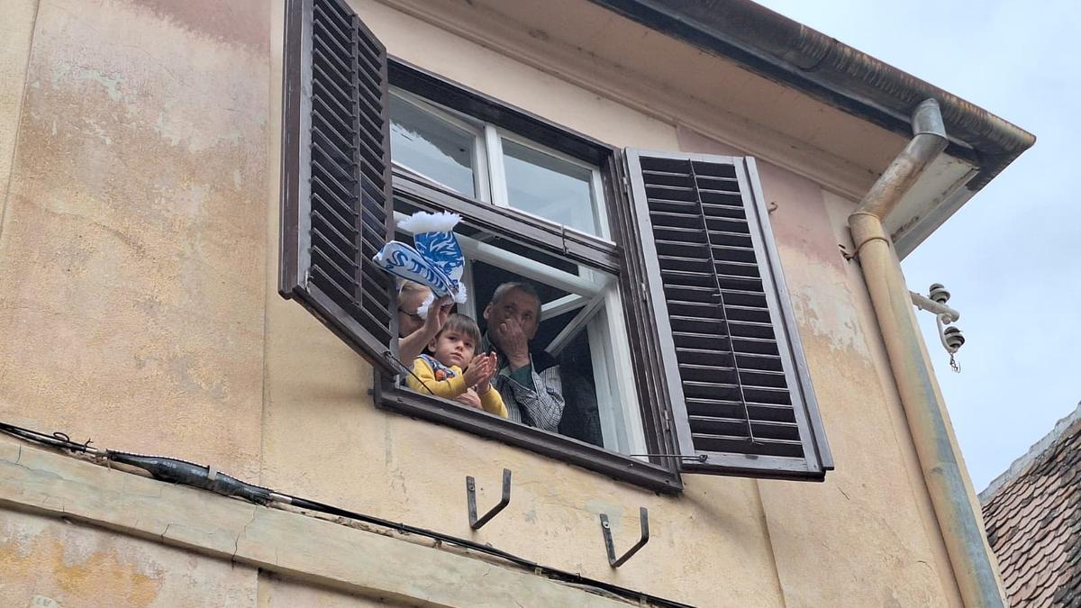 Suporterii Craiovei au ajuns la Sibiu