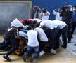 Colegii de echipă ai lui Alexander Martinez au îmbrățișat sicriul acestuia