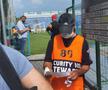VOLUNTARI - CLINCENI. VIDEO Măsuri sporite de protecție în Liga 1! Nici Mirel Rădoi nu a scăpat