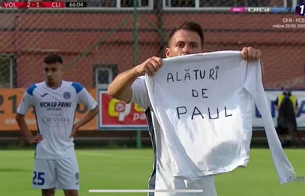 VOLUNTARI - CLINCENI. Epic fail! Colegii i-au dedicat lui Paul Pârvulescu un gol anulat pentru ofsaid