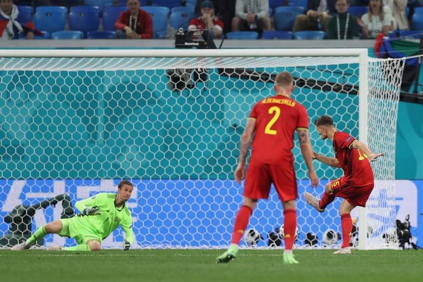 Poziția din care Meunier a înscris vs. Rusia // foto: Guliver/gettyimages