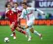 Cristiano Ronaldo vs. Christian Eriksen în 2012 // foto: Guliver/gettyimages