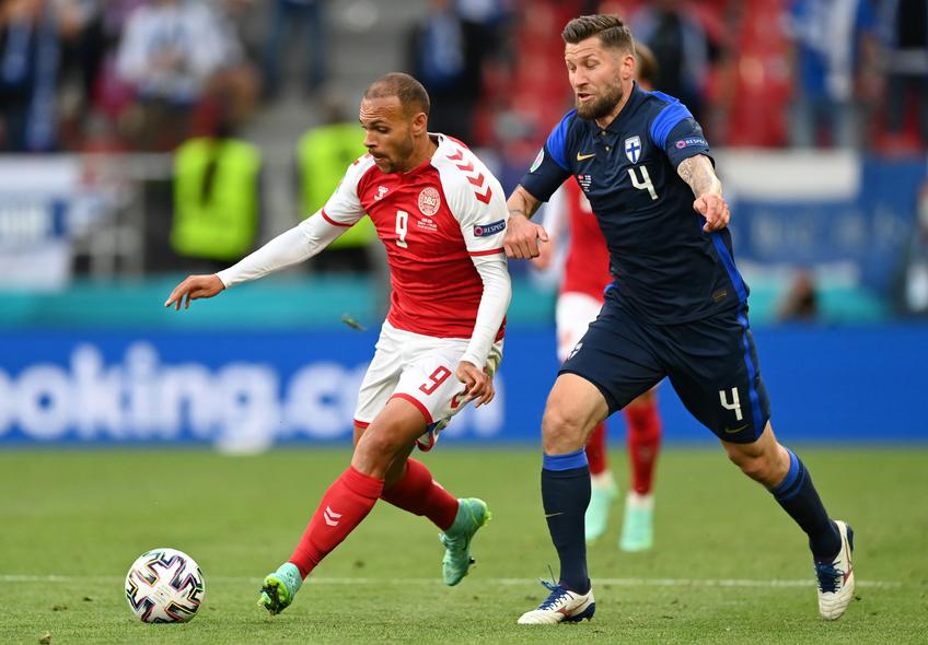 Finlanda a câștigat meciul cu Danemarca, 1-0 // FOTO: Guliver/GettyImages