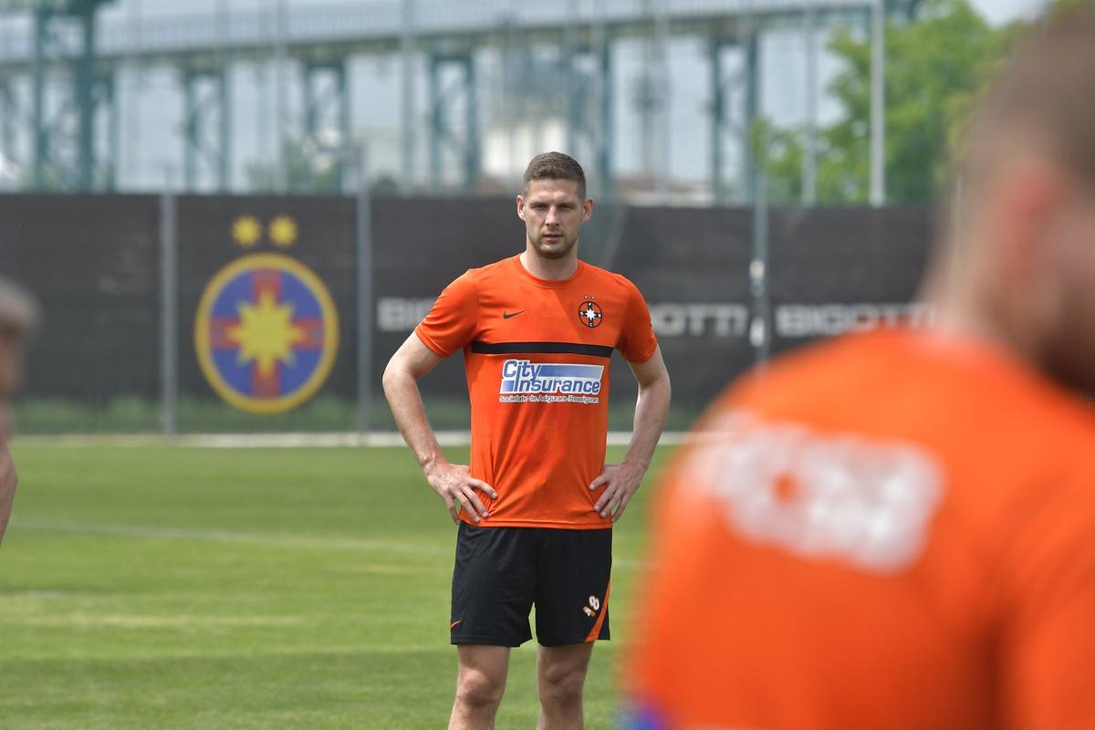 FCSB, primul antrenament cu Dinu Todoran