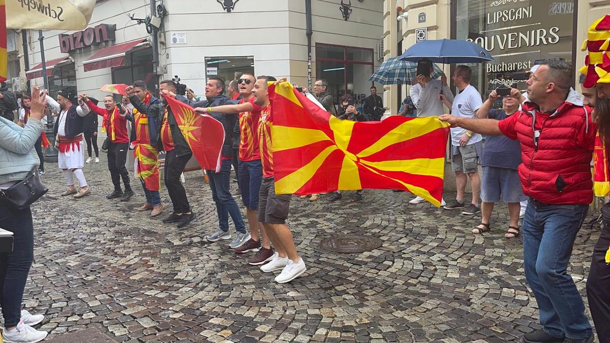Austria - Macedonia de Nord, pas cu pas spre stadion » Reporterul GSP a urmat traseul fanilor: de la controlul medical, la fluierul de start