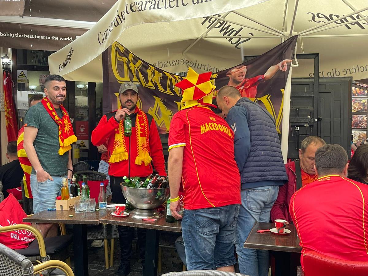 Suporteri Macedonia de Nord - Centrul Vechi, 13.06.2021