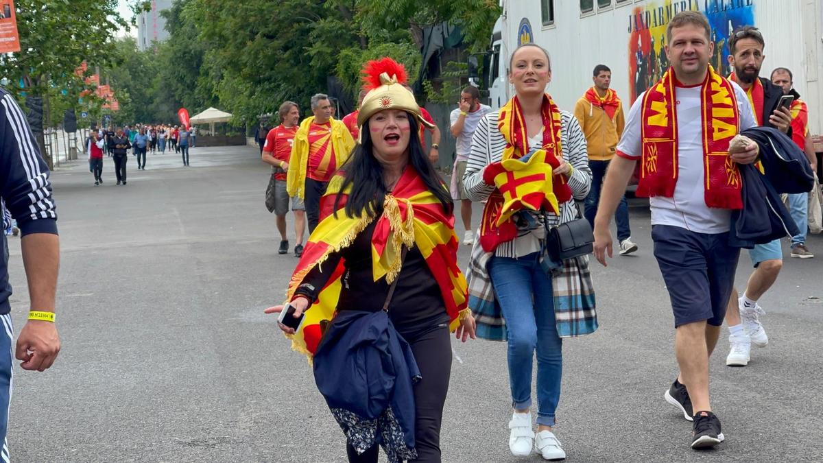 Austria - Macedonia de Nord, pas cu pas spre stadion » Reporterul GSP a urmat traseul fanilor: de la controlul medical, la fluierul de start