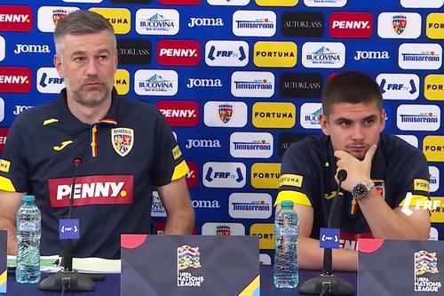 Edi Iordănescu și Răzvan Marin