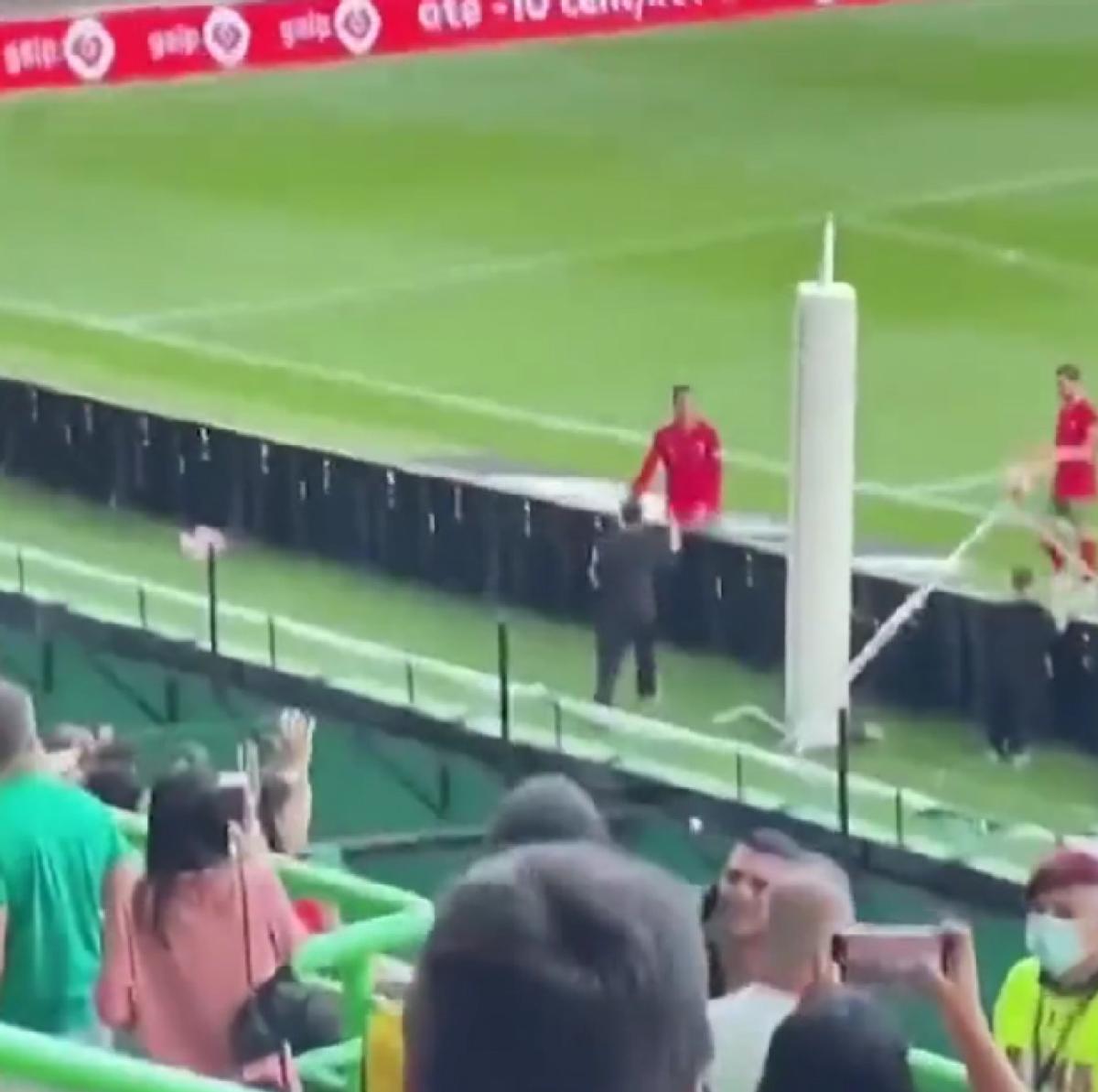 Cristiano Ronaldo - gest copil