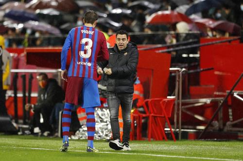 Gerard Pique și Xavi
Foto: Imago