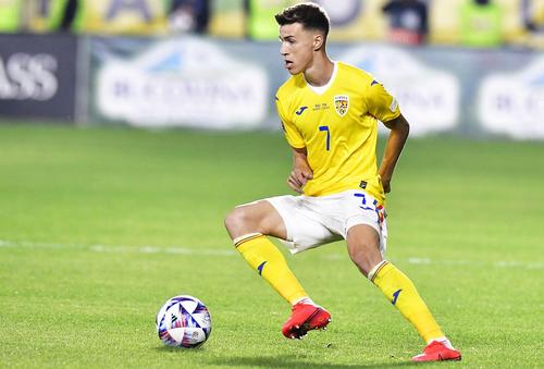 Octavian Popescu, în România - Finlanda // foto: Cristi Preda