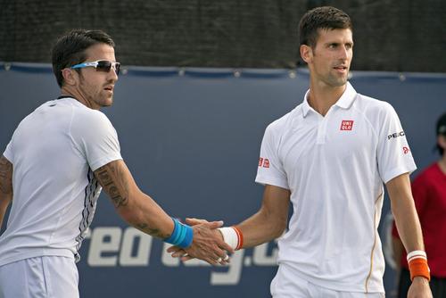 Janko Tipsarevic și Djokovic FOTO Imago Images