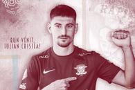 Iulian Cristea, prezentat la Rapid » De la „am iubit dintotdeauna FCSB” la „publicul din Giulești îți ridică părul de pe mâini”