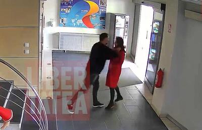 Primele imagini cu incidentul dintre Marian Olaianos și Nadine Vlădescu » Comentatorul TVR, filmat când își agresează colega