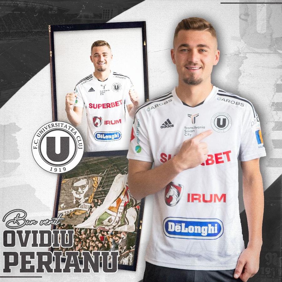 U Cluj a împrumutat un mijlocaș de la FCSB