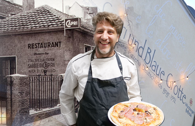 Am intrat în bucătăria PRIMEI pizzerii deschise în Germania, veche de 7 decenii » Pizza „Capri”, de la A la Z: imaginile spun totul