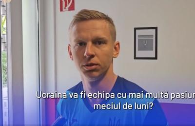 Oleksandr Zinchenko pentru GSP.ro: „Vom pune și mai mult suflet cu România!”