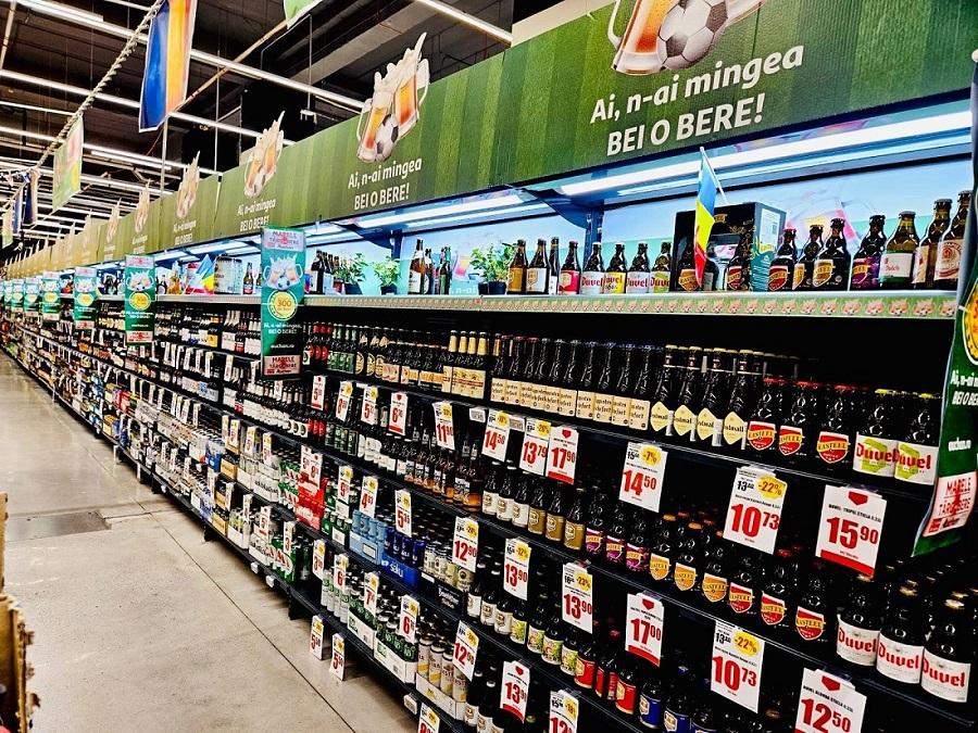A început Marele Târg de Bere și Fotbal Auchan 2024: peste 300 de sortimente locale și internaționale la prețuri mici și tombolă cu sute de premii