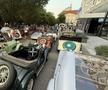 Imagini ca din perioada interbelică » Echipa GSP a participat la o cursă auto istorică: peste 100 de mașini de colecție