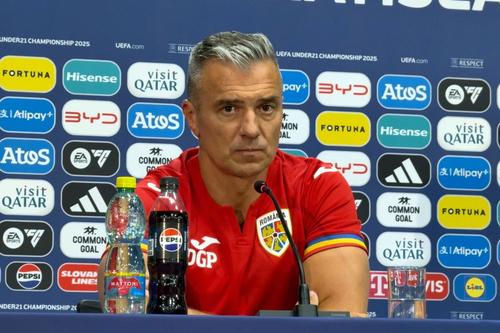 Înaintea partidei cu Spania, Daniel Pancu reiterează: „Cu mine pe bancă, nu am fi luat gol cu Italia, un milion la sută!”