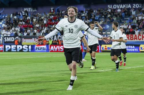 Nick Woltemade, 6 goluri la Euro 2025, va juca sâmbătă finala turneului, contra Angliei / foto: Imago Images