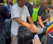 Ronaldinho a fost așteptat la Cluj de Emil Boc