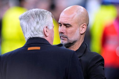 Pep Guardiola l-a înfruntat de 14 ori ca antrenor pe Carlo Ancelotti, bilanțul fiind în perfect echilibru: câte șase victorii și două egaluri / Foto: Imago