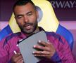 Ashley Cole, pe bancă la meciul naționalei U21 a Angliei / FOTO: Ionuț Iordache (GSP)