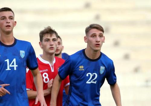 Atacantul Krenar Dulaj, dorit de Rapid / foto: Instagram