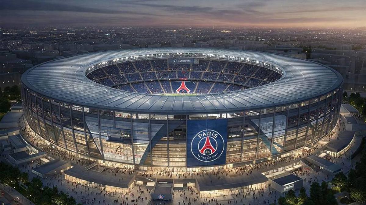 Noul stadion PSG, randări / foto: X
