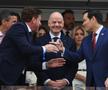 Alejandro Domínguez, președintele CONMEBOL, Gianni Infantino, președintele FIFA, şi Marc Rubio, secretarul de stat al Statelor Unite ale Americii FOTO: Ionuţ Iordache (GSP)
