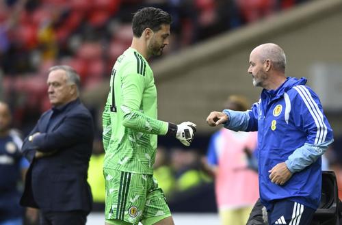 Craig Gordon a apărat în 30 de meciuri la naționala Scoției sub comanda lui Steve Clarke / Foto: GetyImages