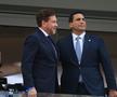 Alejandro Domínguez, președintele CONMEBOL, şi Robert Harrison, preşedintele Federaţiei de Fotbal din Paraguay FOTO: Ionuţ Iordache (GSP)