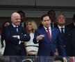 Gianni Infantino, președintele FIFA, Marc Rubio, secretarul de stat al Statelor Unite ale Americii, și Cindy Parlow Cone, președinta Federației de Fotbal a Statelor Unite. FOTO: Ionuţ Iordache (GSP)